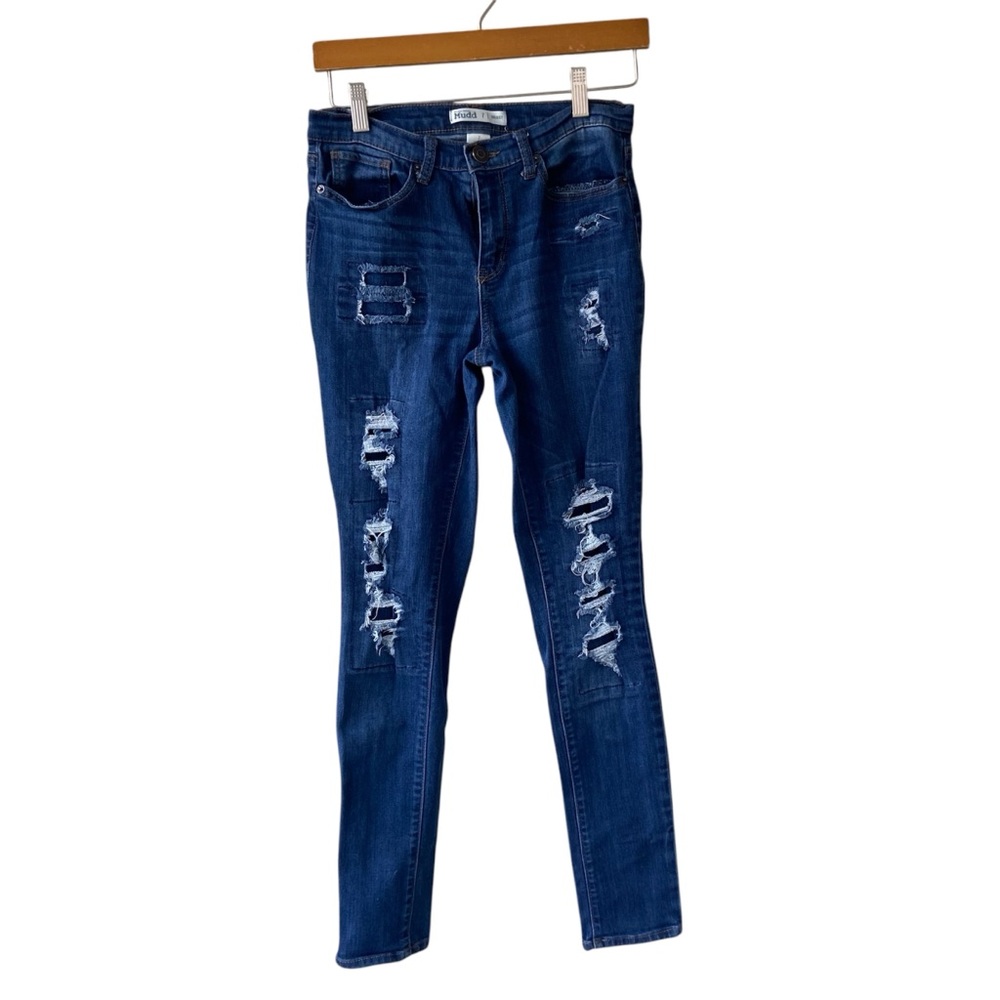 Juniors Mudd Distressed Jeans Skinny size 7